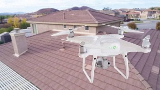 <strong>Inspecting a Roof Using a Drone</strong>
